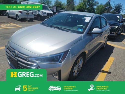 Stellar Silver 2020 Hyundai ELANTRA SEL