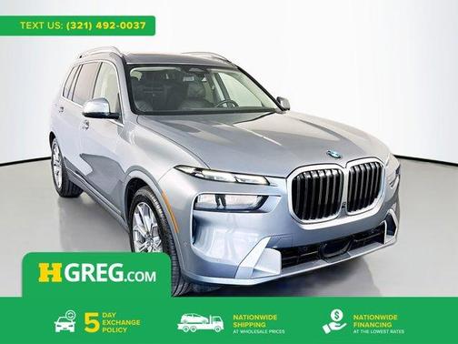 Gray Metallic 2025 BMW X7 xDrive40i