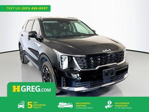 Ebony Black 2024 Kia Sorento S
