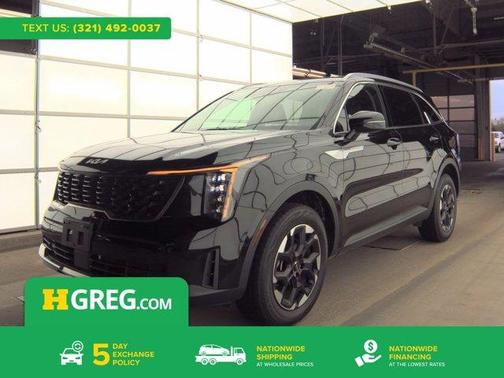 Ebony Black 2024 Kia Sorento S