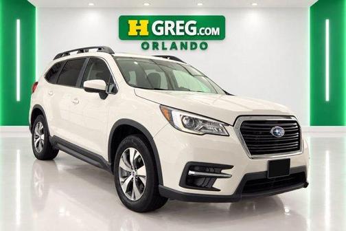Crystal White Pearl 2021 Subaru Ascent Premium 8-Passenger