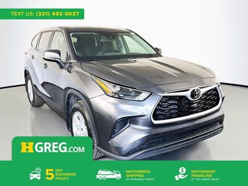 Magnetic Gray Metallic 2023 Toyota Highlander L