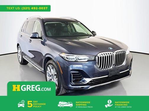 Arctic Gray Metallic 2020 BMW X7 xDrive40i