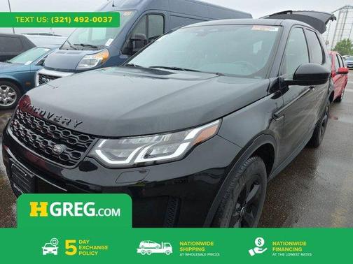 Santorini Black 2022 Land Rover Discovery Sport S