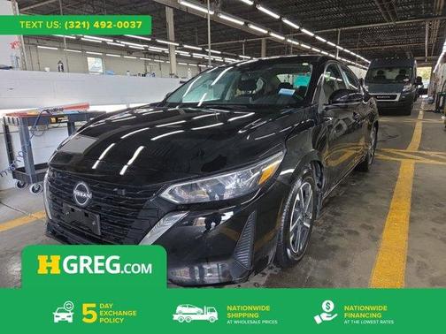 Black 2025 Nissan Sentra SV