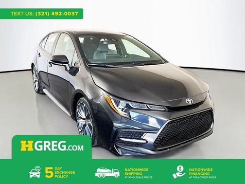 Black Sand Pearl 2021 Toyota Corolla SE