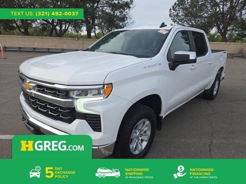 Summit White 2023 Chevrolet Silverado 1500 LT