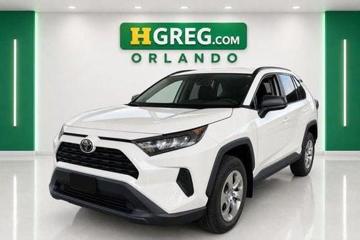 Super White 2020 Toyota RAV4 LE