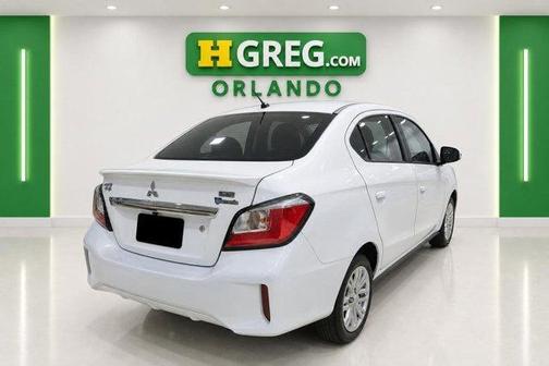 White Diamond 2024 Mitsubishi Mirage G4 Black Edition