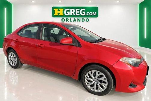 Barcelona Red Metallic 2019 Toyota Corolla LE