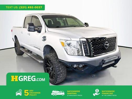 Brilliant Silver 2017 Nissan Titan XD SV