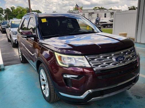 Burgundy Velvet Metallic Tinted Clearcoat 2019 Ford Explorer Limited