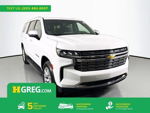 Summit White 2023 Chevrolet Suburban Premier SUV