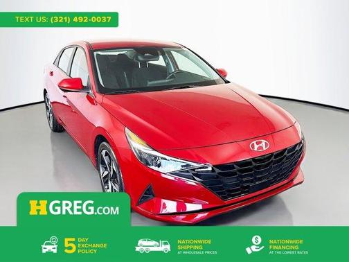 Scarlet Red Pearl 2023 Hyundai ELANTRA SEL