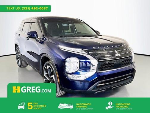 Cosmic Blue Metallic 2023 Mitsubishi Outlander Ralliart