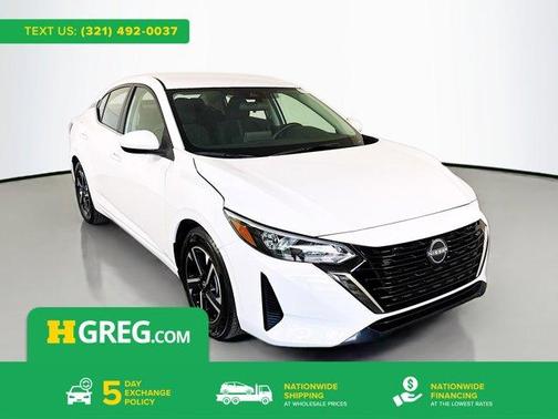 Cloud White 2024 Nissan Sentra SV