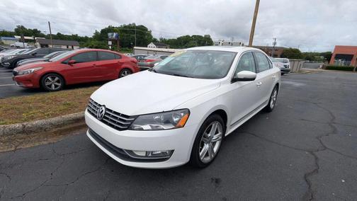 Candy White 2014 Volkswagen Passat 2.0L TDI DSG SEL Premium