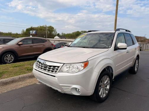 Satin White Pearl 2012 Subaru Forester 2.5X