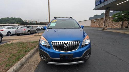 Brilliant Blue Metallic 2015 Buick Encore Leather