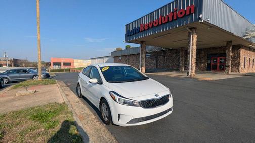 Clear White 2017 Kia Forte LX