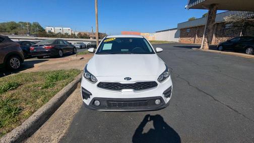 Clear White 2021 Kia Forte FE
