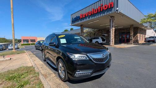 Crystal Black Pearl 2015 Acura MDX 3.5L