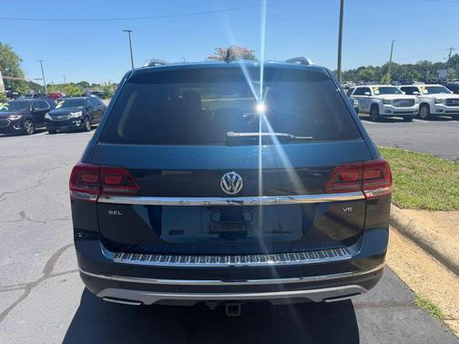 Tourmaline Blue Metallic 2018 Volkswagen Atlas 3.6L SEL