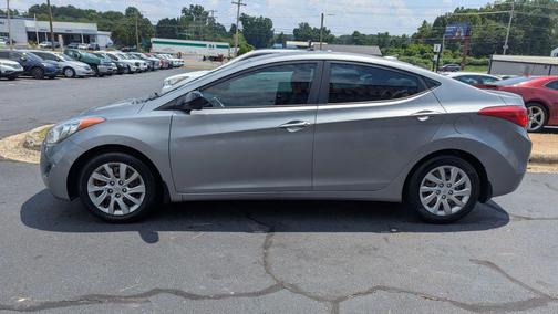 Titanium Gray Metallic 2012 Hyundai ELANTRA GLS