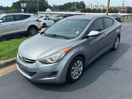 Titanium Gray Metallic 2012 Hyundai ELANTRA GLS