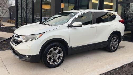 White 2017 Honda CR-V EX