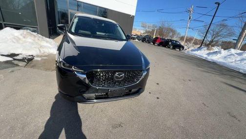 Jet Black Mica 2025 Mazda CX-5 2.5 S Preferred Package