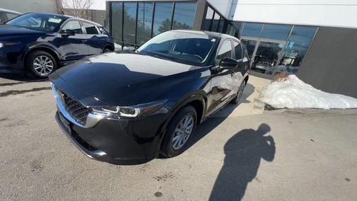 Jet Black Mica 2025 Mazda CX-5 2.5 S Preferred Package