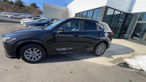 Jet Black Mica 2025 Mazda CX-5 2.5 S Preferred Package