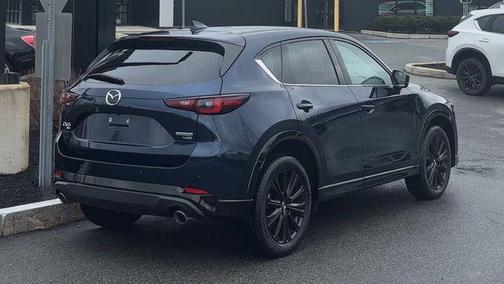 Deep Crystal Blue Mica 2025 Mazda CX-5 2.5 Turbo Premium Package