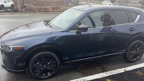 Deep Crystal Blue Mica 2025 Mazda CX-5 2.5 Turbo Premium Package