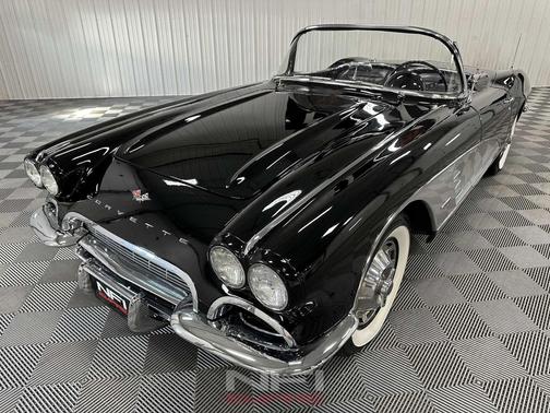 Black 1961 Chevrolet Corvette Convertible