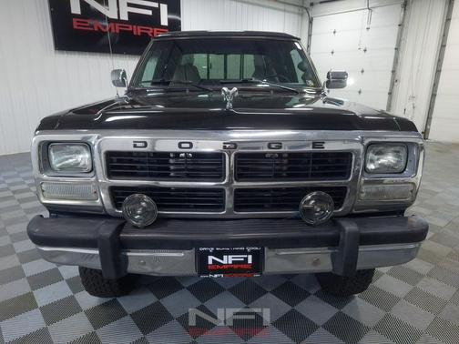 Black 1993 Dodge W250 Long Bed