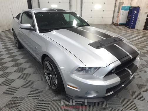 Ingot Silver Metallic 2012 Ford Shelby GT500 Base