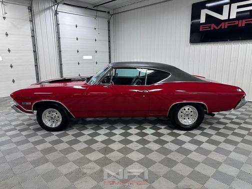 Red 1968 Chevrolet Chevelle Malibu