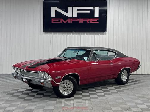 Red 1968 Chevrolet Chevelle Malibu