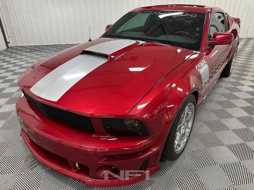 Red 2007 Ford Mustang GT Premium