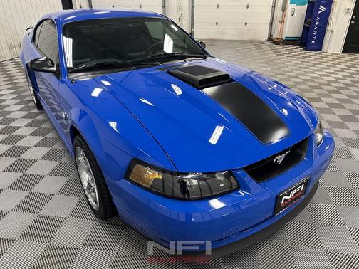 Azure Blue 2004 Ford Mustang Mach I