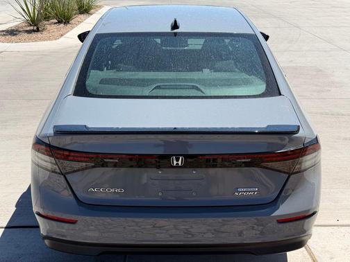Grey 2023 Honda Accord Hybrid Sport