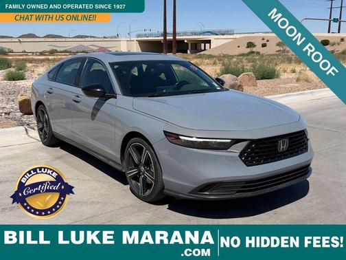 Grey 2023 Honda Accord Hybrid Sport
