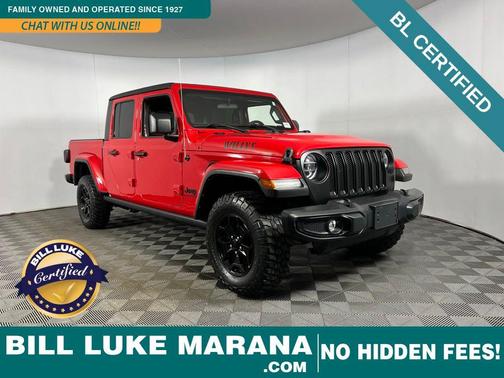 2022 Jeep Gladiator Willys 4x4