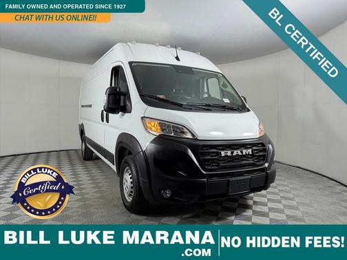 Bright White Clearcoat 2025 RAM ProMaster 2500 Tradesman