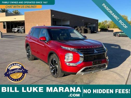 Red Diamond 2024 Mitsubishi Outlander SE 2.5 2WD