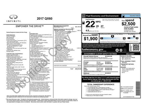 2017 INFINITI QX60 Base