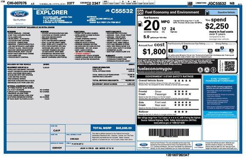 2018 Ford Explorer Limited