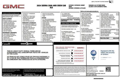 2024 GMC Sierra 3500 SLE